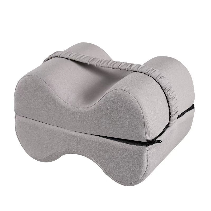 Cradl memory foam knee pillow in Light Gray